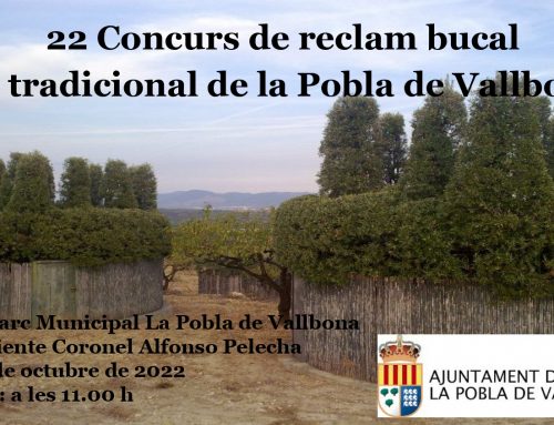 22 Concurs de reclam bucal tradicional- La Pobla de Vallbona 2022