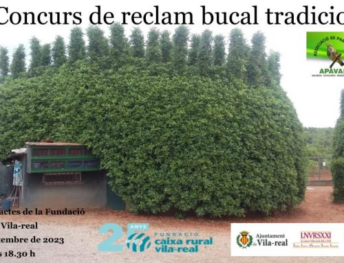 8é Concurs de reclam bucal tradicional- Vila-real 2023