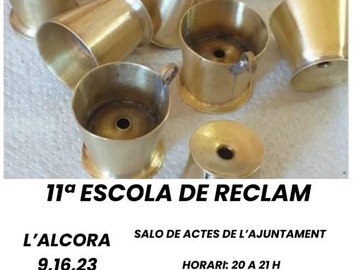 11ª Escola de Reclam – L’Alcora 2026