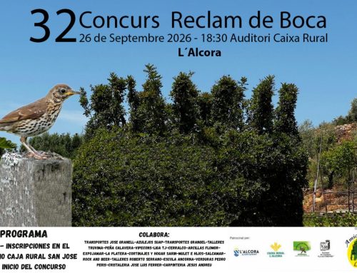 32 Concurs Reclam de Boca – L’Alcora 2026