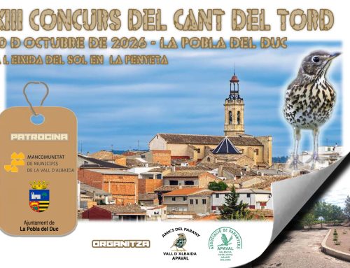 XIII Concurs del cant del tord – La Pobla del Duc 2026